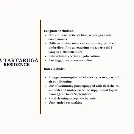 La Tartaruga Con Piscina Hotel